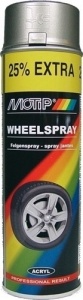 MOTIP Fast-Dry Car Steel Wheel Silver Spray Gloss 500ml